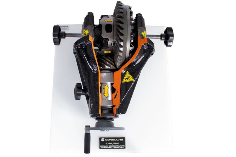 Cutaway Differential with Adjustment Capabilities - Image 2