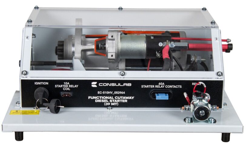 FUNCTIONAL CUTAWAY DIESEL STARTER - Image 2