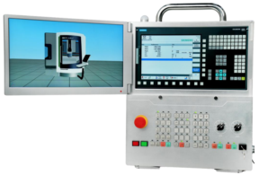 CNC Panel + Machine Simulation Training System